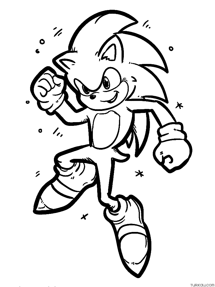 Sonic the Hedgehog Coloring Pages: 155 Exciting Designs for Speedy Fun 121