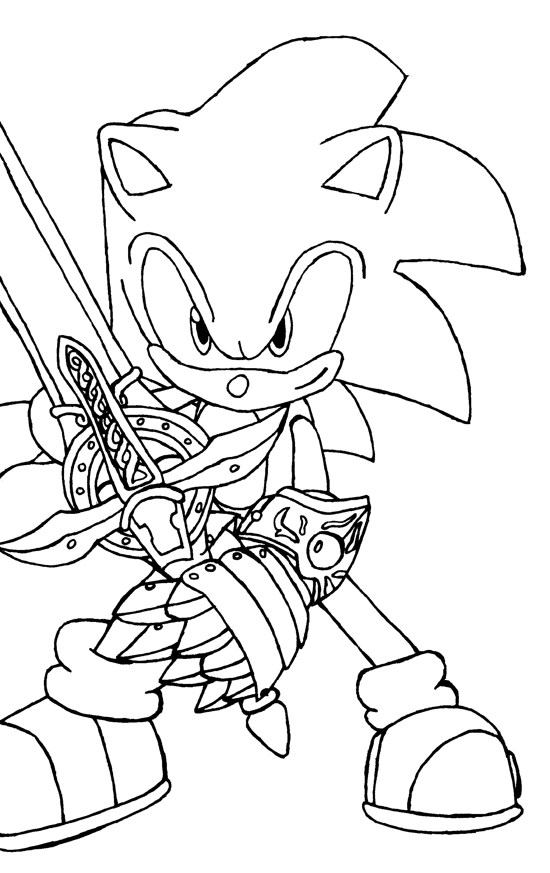 Sonic the Hedgehog Coloring Pages: 155 Exciting Designs for Speedy Fun 130