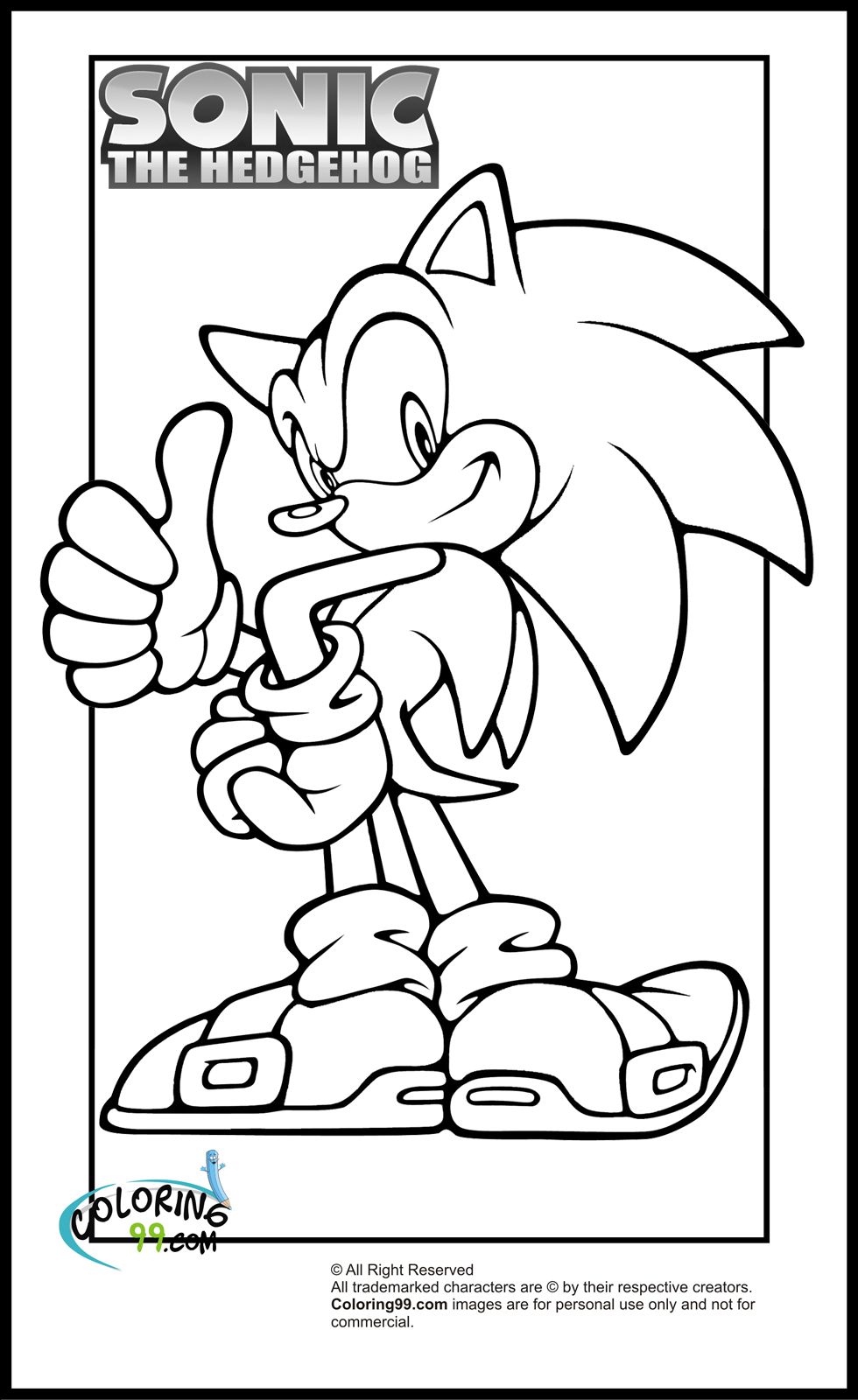 Sonic the Hedgehog Coloring Pages: 155 Exciting Designs for Speedy Fun 145