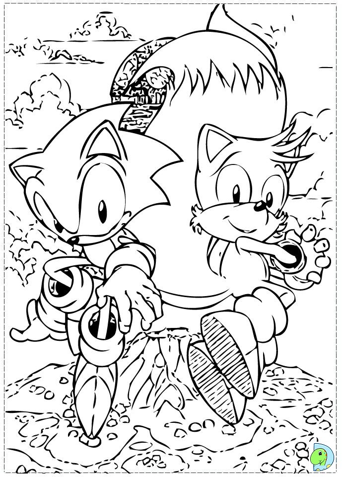 Sonic the Hedgehog Coloring Pages: 155 Exciting Designs for Speedy Fun 16