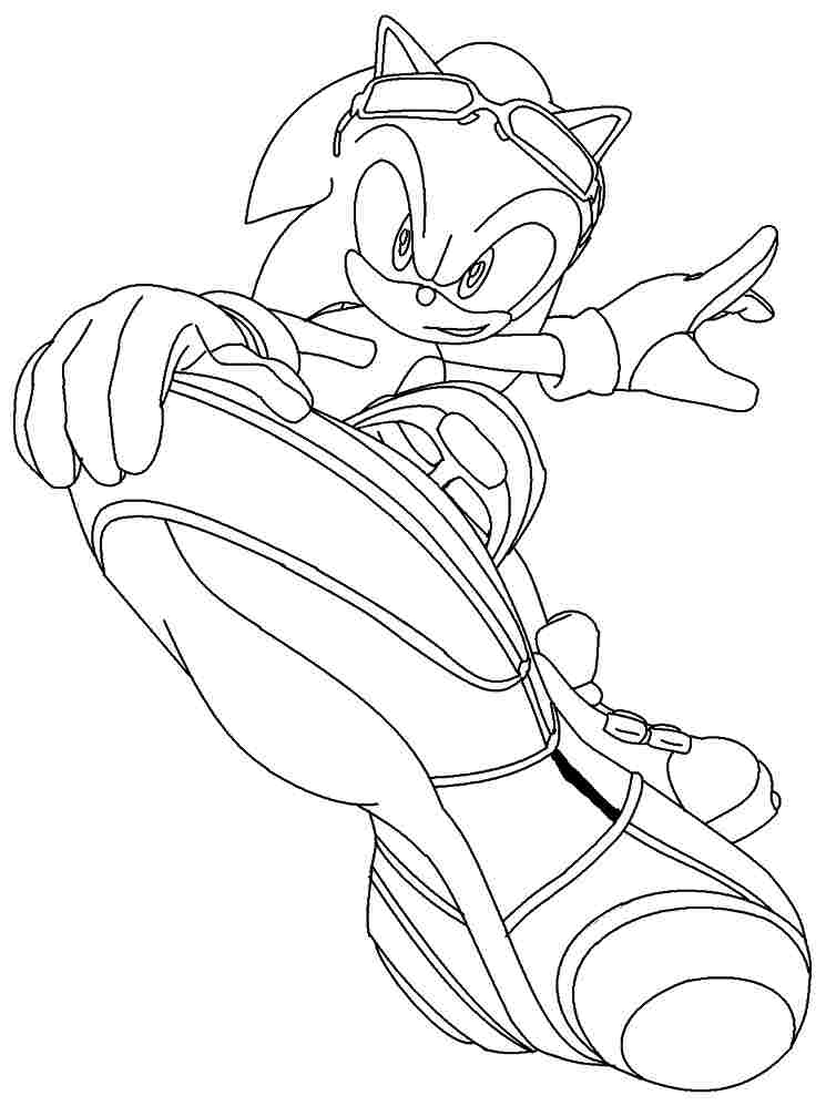 Sonic the Hedgehog Coloring Pages: 155 Exciting Designs for Speedy Fun 20