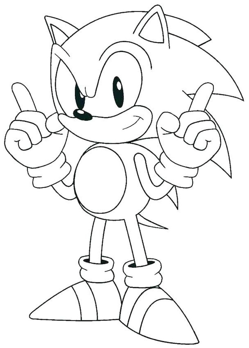 Sonic the Hedgehog Coloring Pages: 155 Exciting Designs for Speedy Fun 26