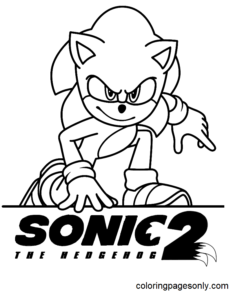 Sonic the Hedgehog Coloring Pages: 155 Exciting Designs for Speedy Fun 29