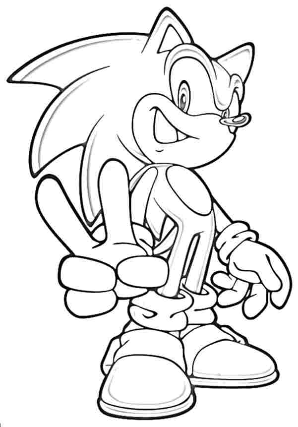 Sonic the Hedgehog Coloring Pages: 155 Exciting Designs for Speedy Fun 33