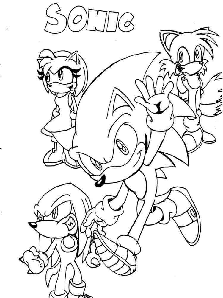 Sonic the Hedgehog Coloring Pages: 155 Exciting Designs for Speedy Fun 35