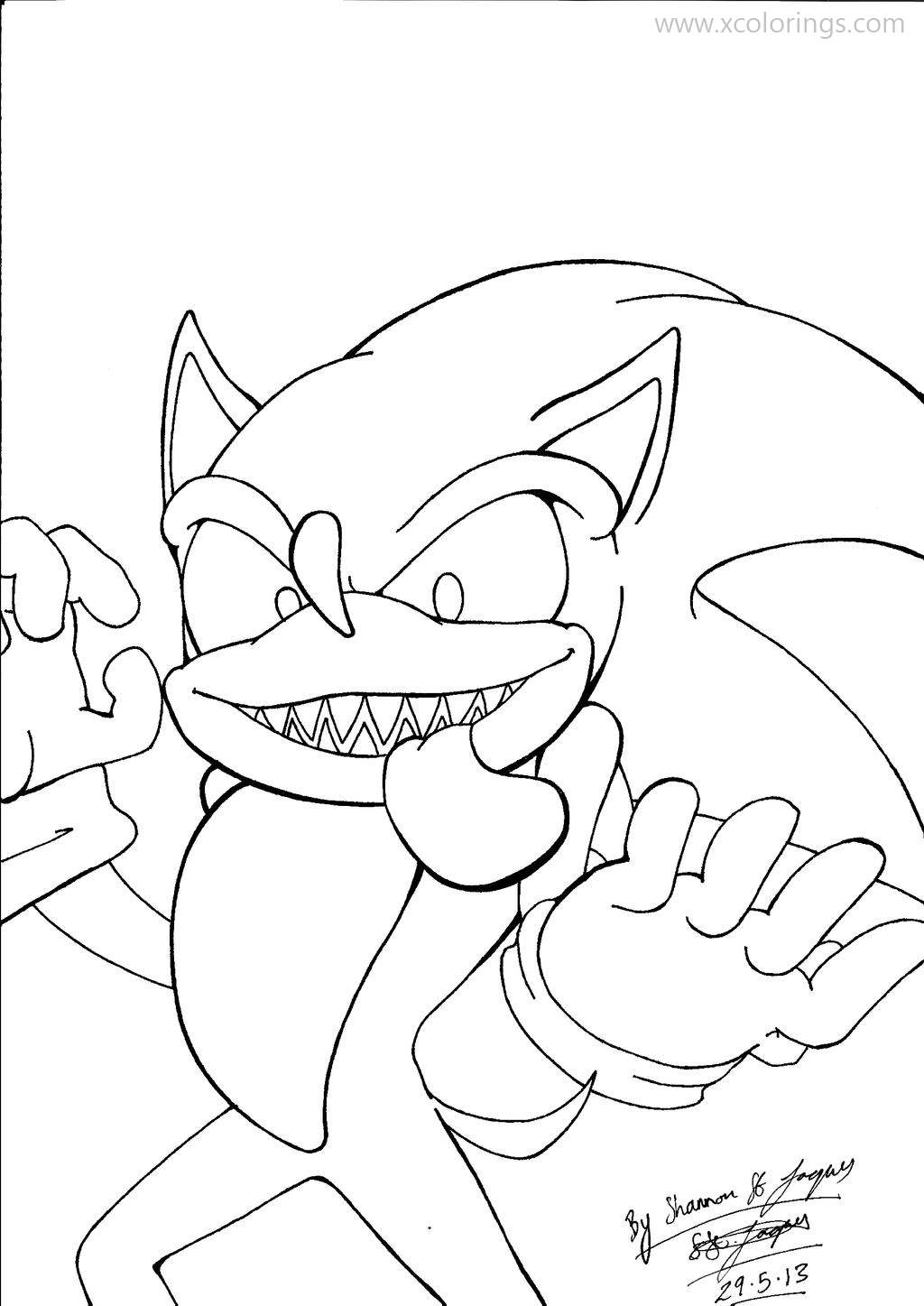 Sonic the Hedgehog Coloring Pages: 155 Exciting Designs for Speedy Fun 37