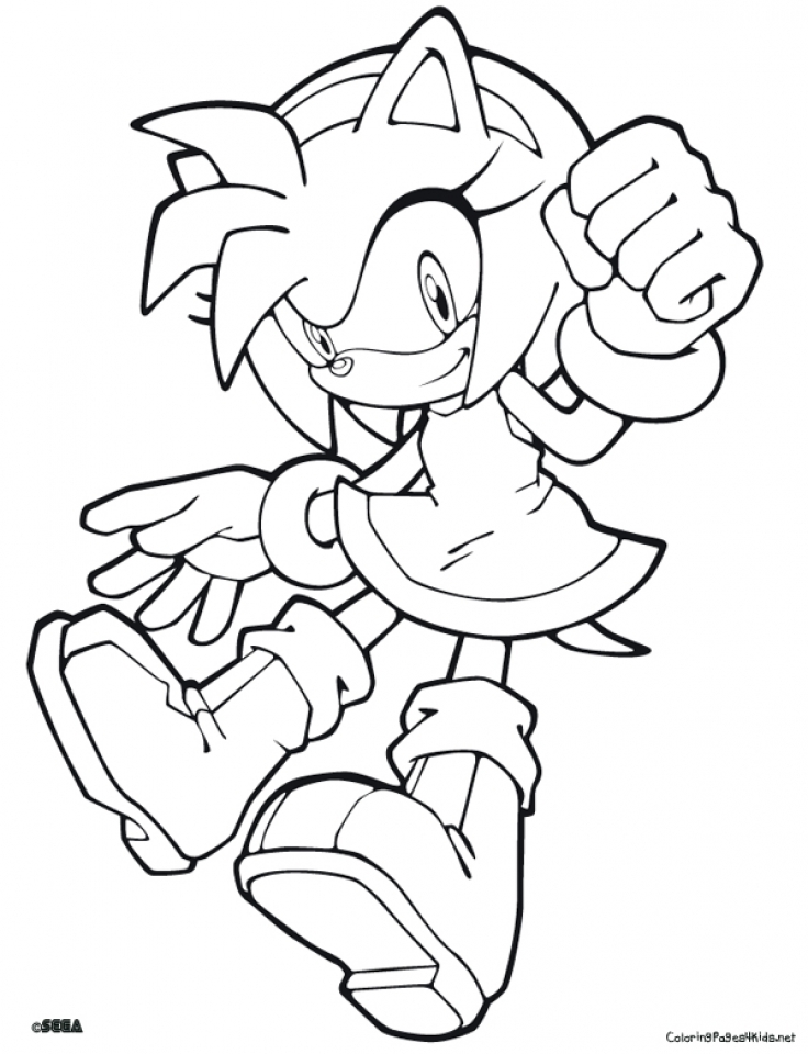 Sonic the Hedgehog Coloring Pages: 155 Exciting Designs for Speedy Fun 43