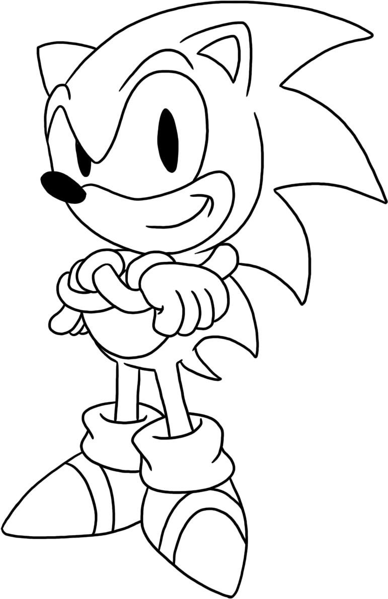 Sonic the Hedgehog Coloring Pages: 155 Exciting Designs for Speedy Fun 49