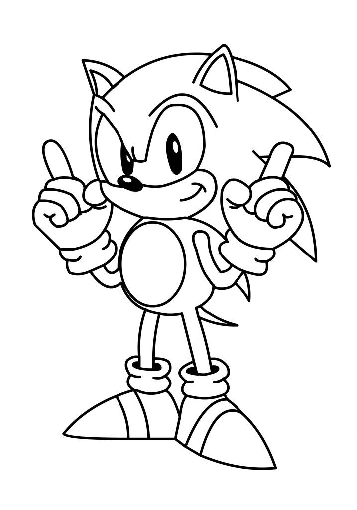 Sonic the Hedgehog Coloring Pages: 155 Exciting Designs for Speedy Fun 58