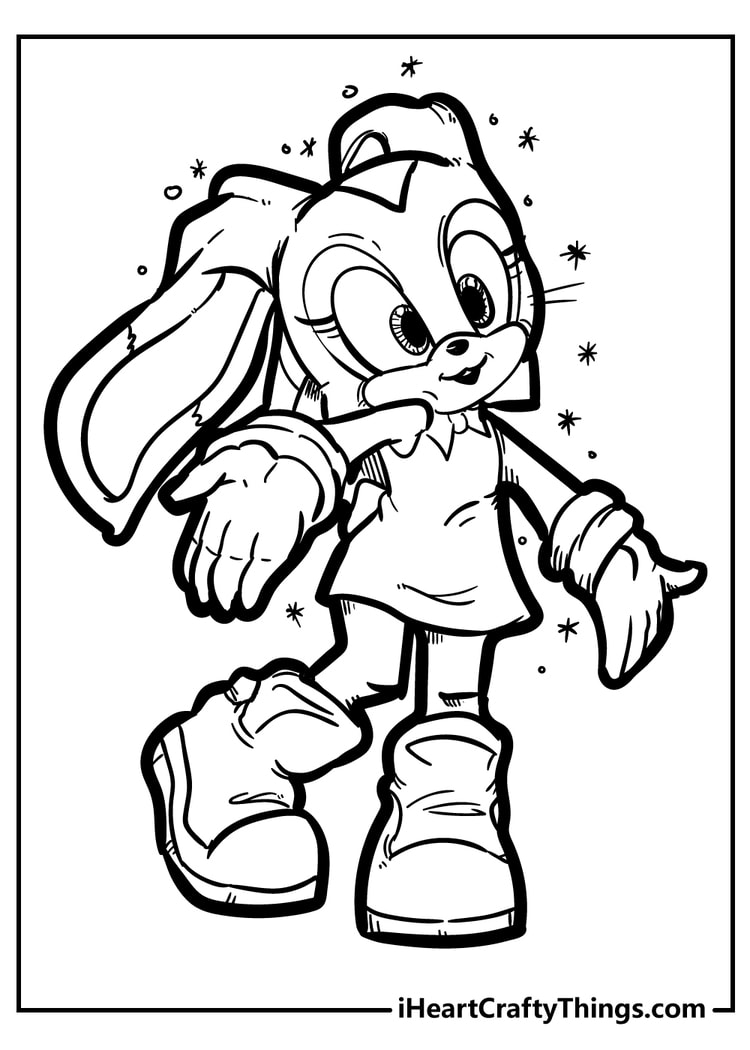 Sonic the Hedgehog Coloring Pages: 155 Exciting Designs for Speedy Fun 59