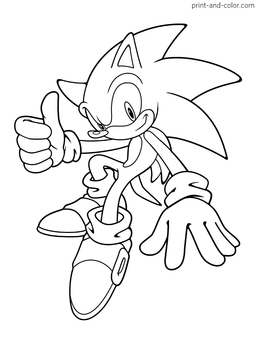 Sonic the Hedgehog Coloring Pages: 155 Exciting Designs for Speedy Fun 76