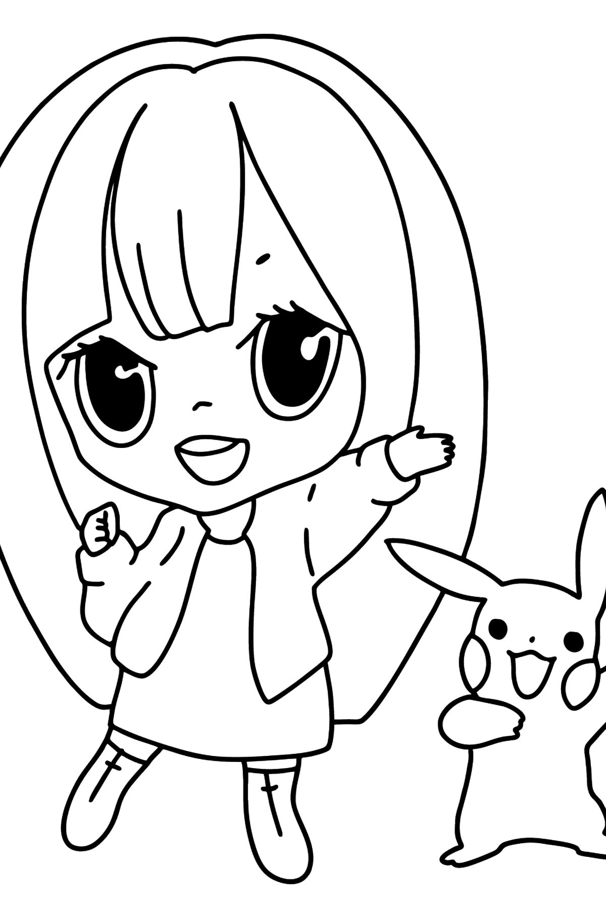 100+ Anime Mythical Coloring Pages Printable 101