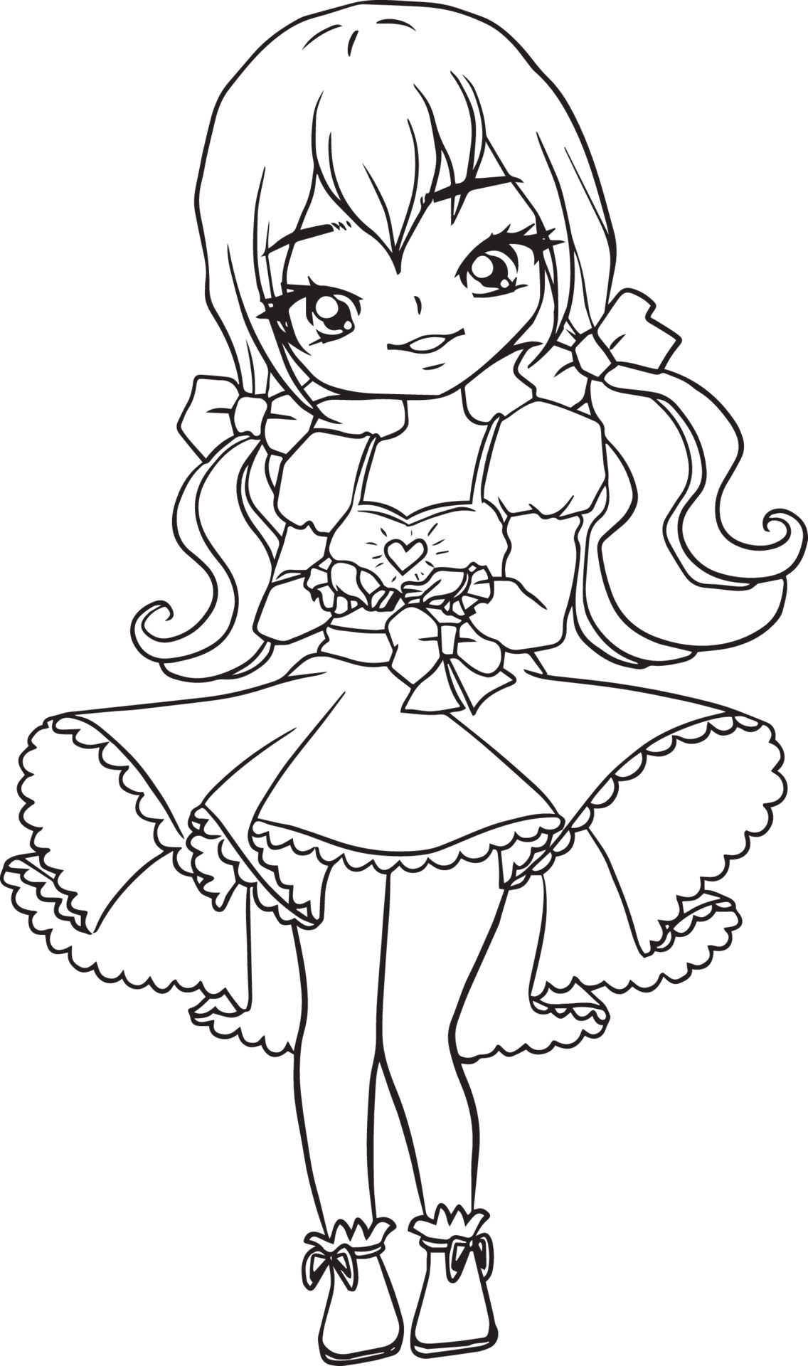 100+ Anime Mythical Coloring Pages Printable 119