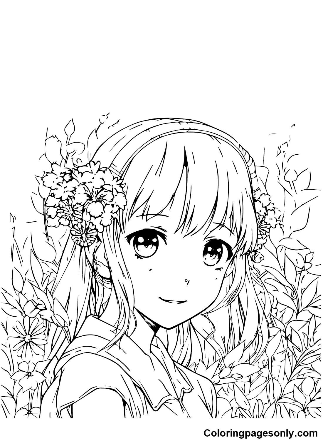 100+ Anime Mythical Coloring Pages Printable 129