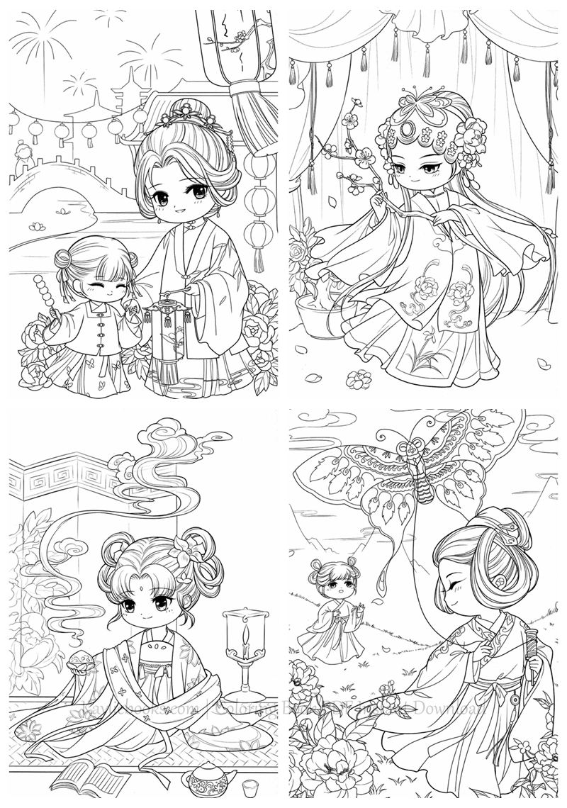 100+ Anime Mythical Coloring Pages Printable 145