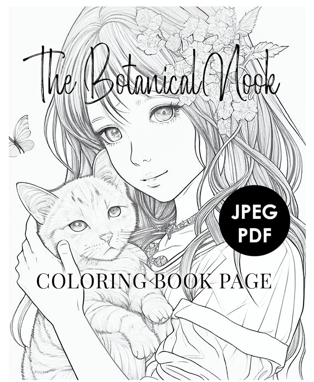 100+ Anime Mythical Coloring Pages Printable 4