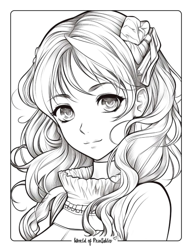 100+ Anime Mythical Coloring Pages Printable 41