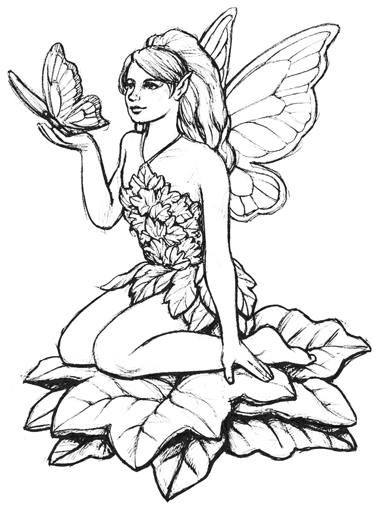 100+ Anime Mythical Coloring Pages Printable 53