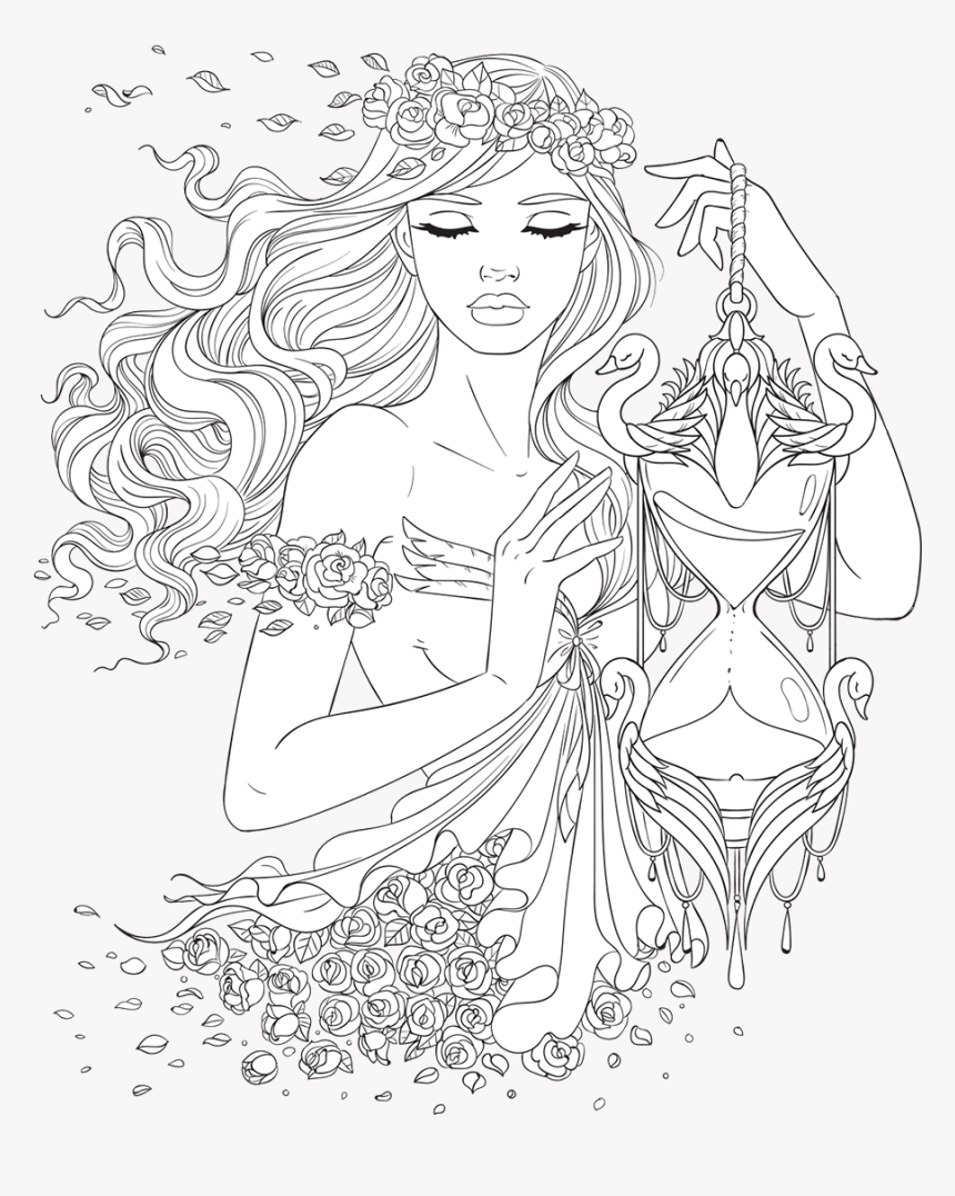 100+ Anime Mythical Coloring Pages Printable 65