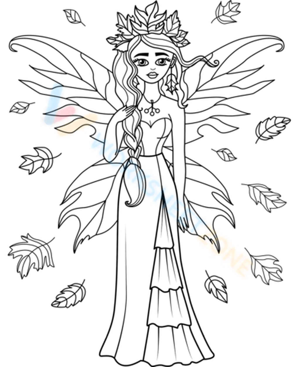 100+ Anime Mythical Coloring Pages Printable 79