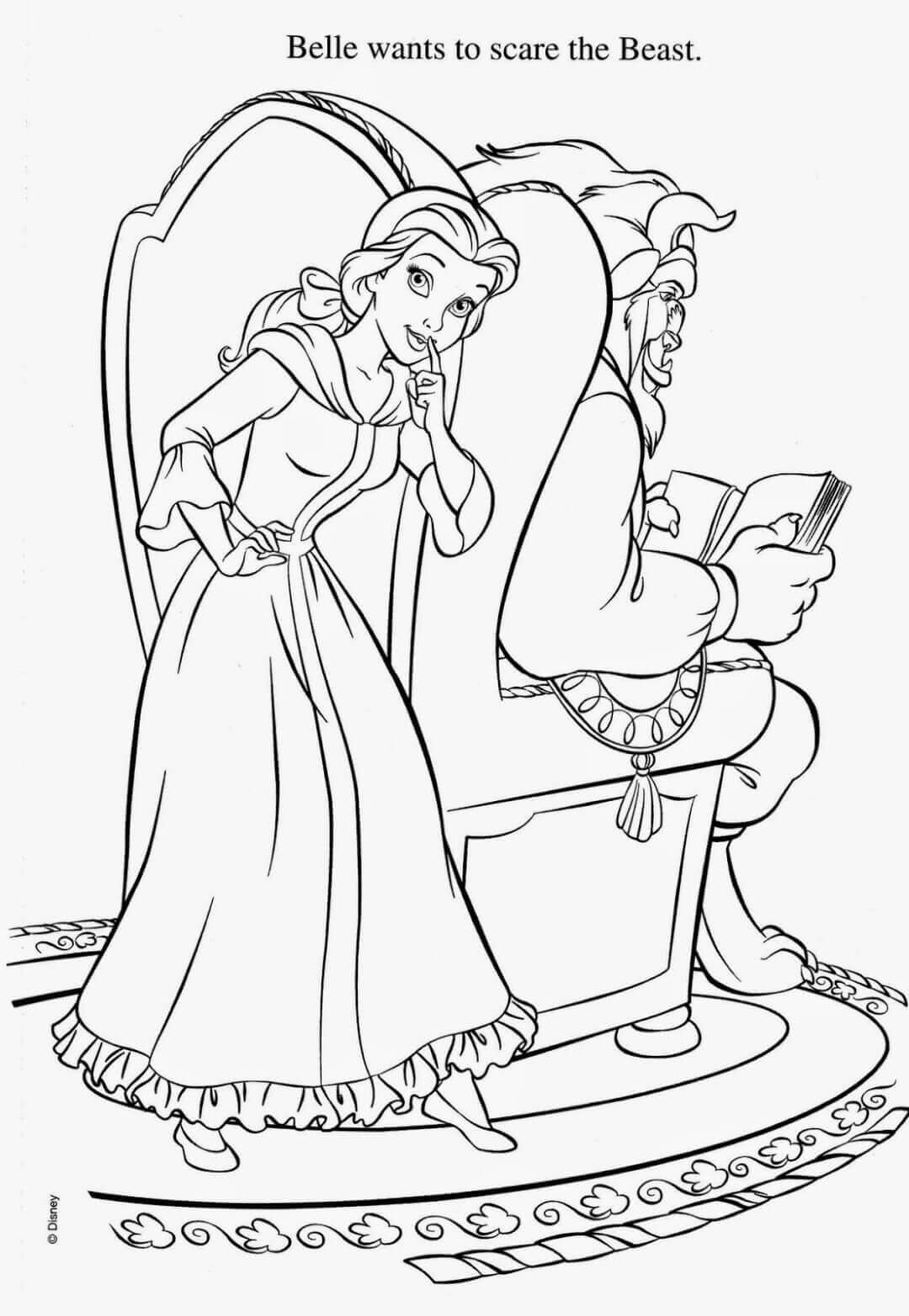 110+ Sleeping Beauty Coloring Pages for Disney Fans 104