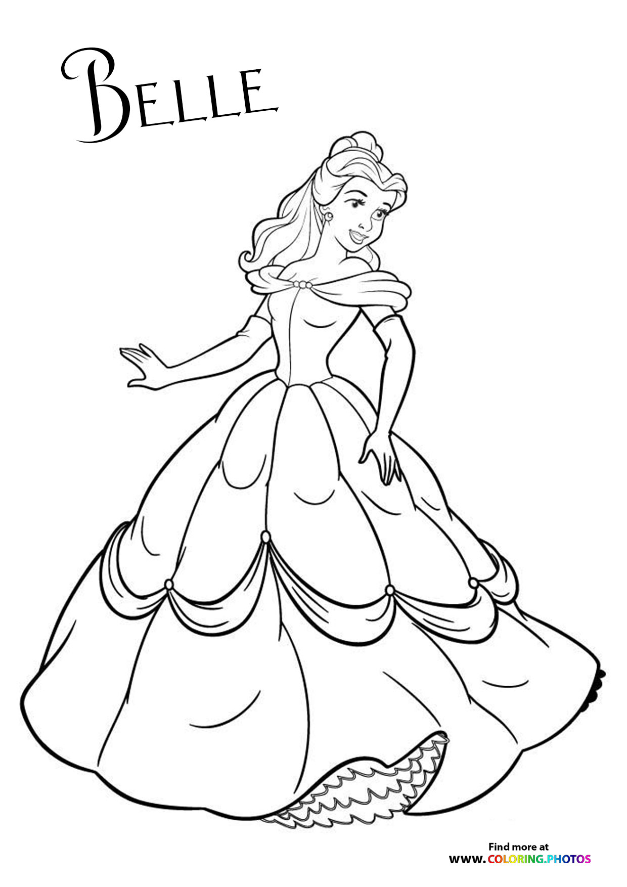 110+ Sleeping Beauty Coloring Pages for Disney Fans 108