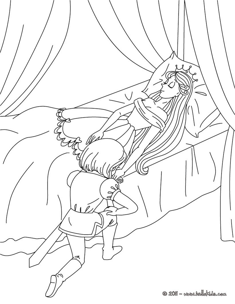 110+ Sleeping Beauty Coloring Pages for Disney Fans 16