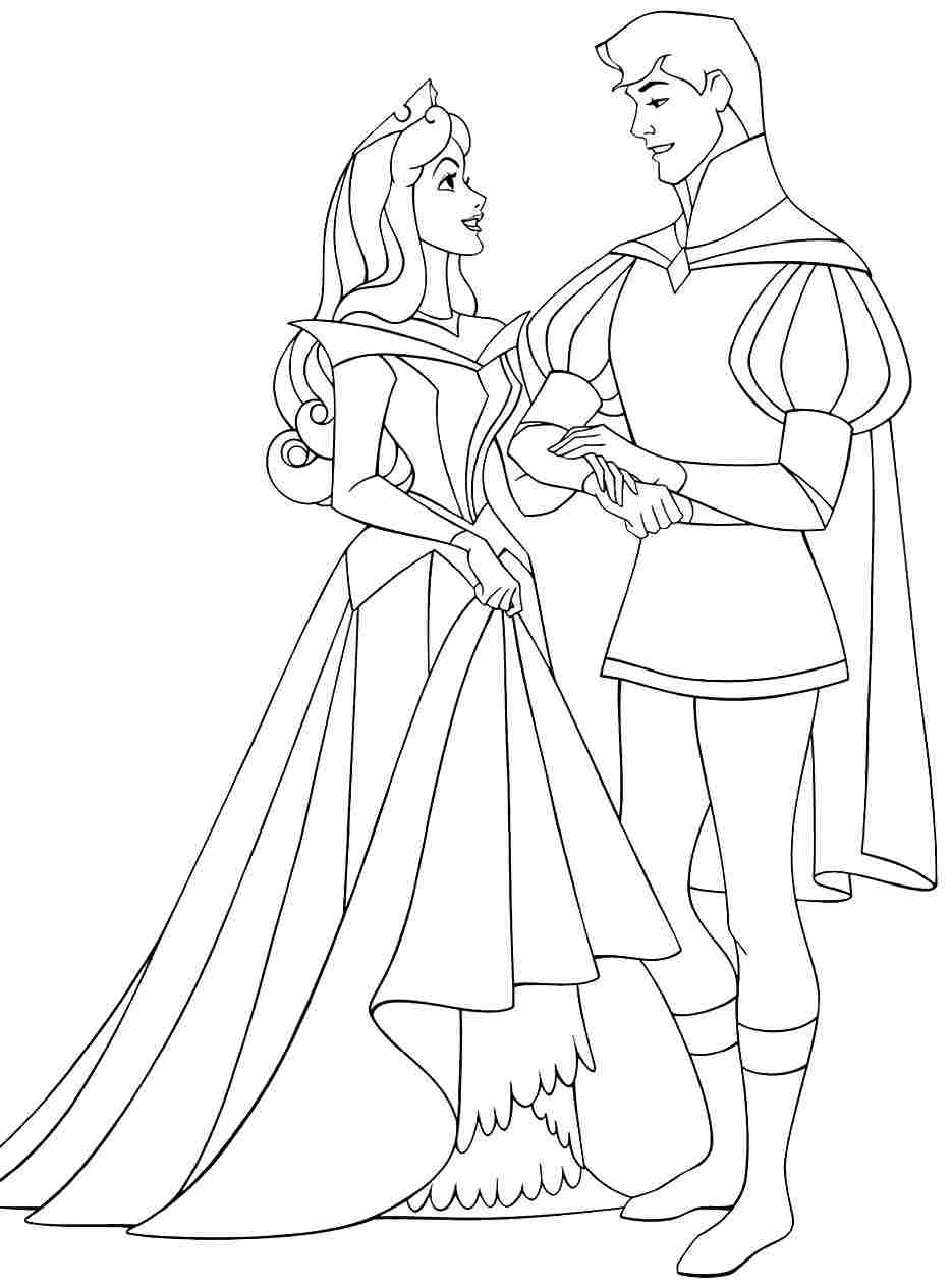 110+ Sleeping Beauty Coloring Pages for Disney Fans 18