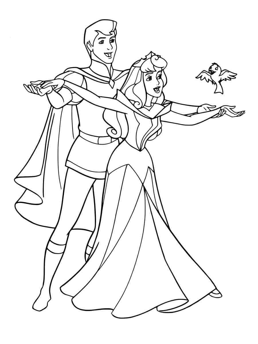 110+ Sleeping Beauty Coloring Pages for Disney Fans 27