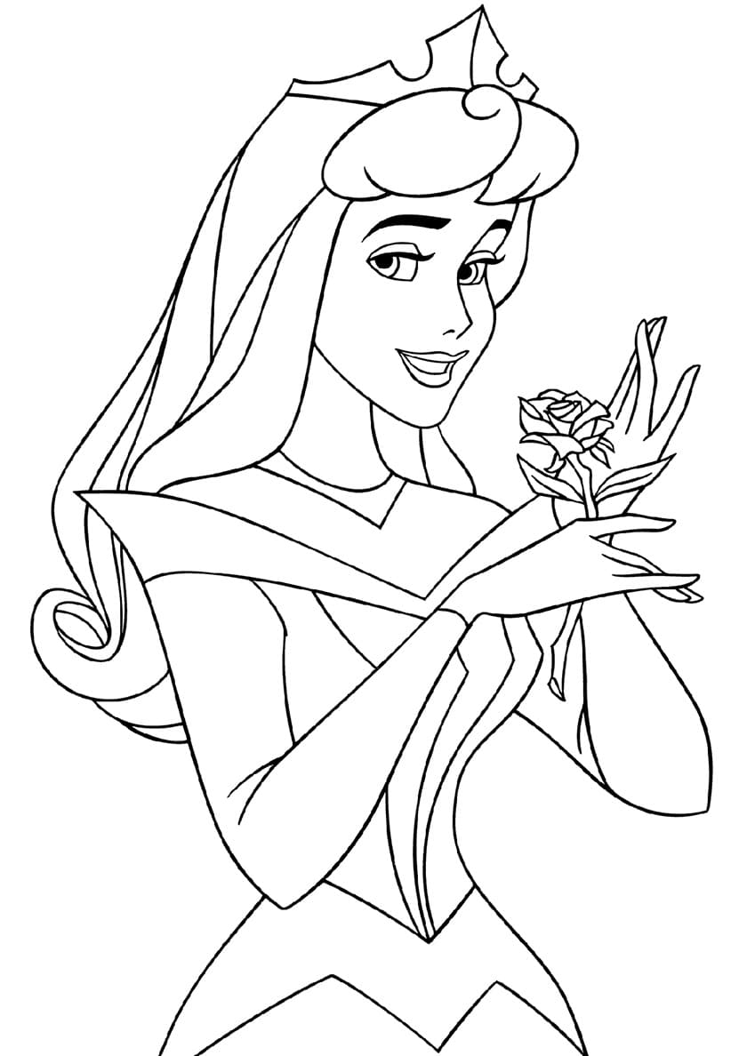 110+ Sleeping Beauty Coloring Pages for Disney Fans 43