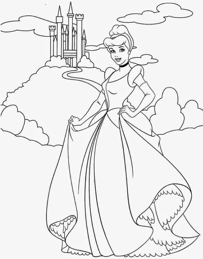 110+ Sleeping Beauty Coloring Pages for Disney Fans 45