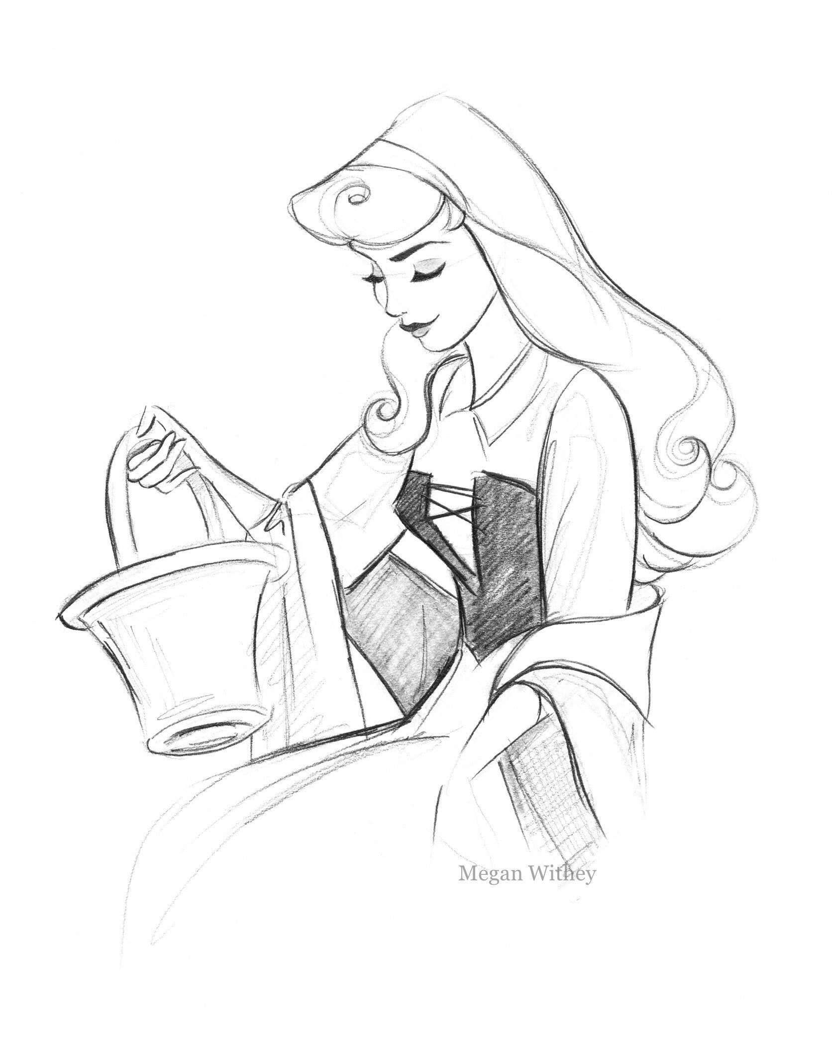 110+ Sleeping Beauty Coloring Pages for Disney Fans 46