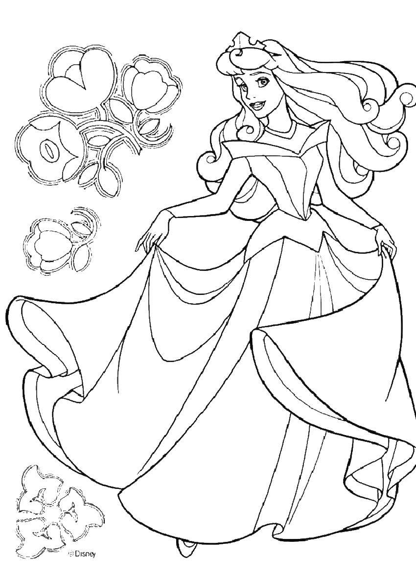 110+ Sleeping Beauty Coloring Pages for Disney Fans 54