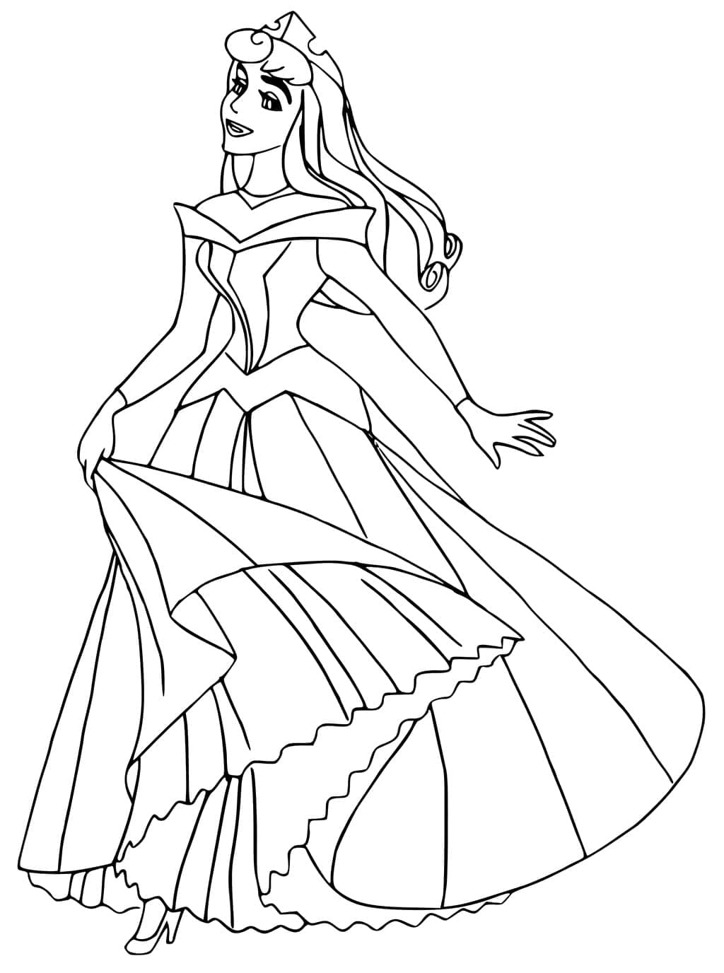 110+ Sleeping Beauty Coloring Pages for Disney Fans 63