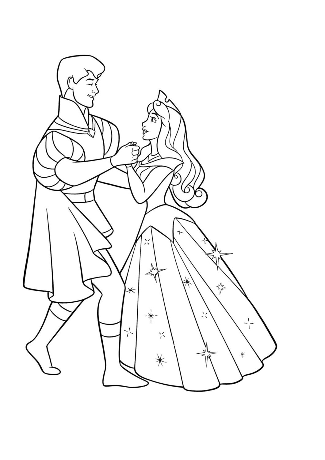 110+ Sleeping Beauty Coloring Pages for Disney Fans 74