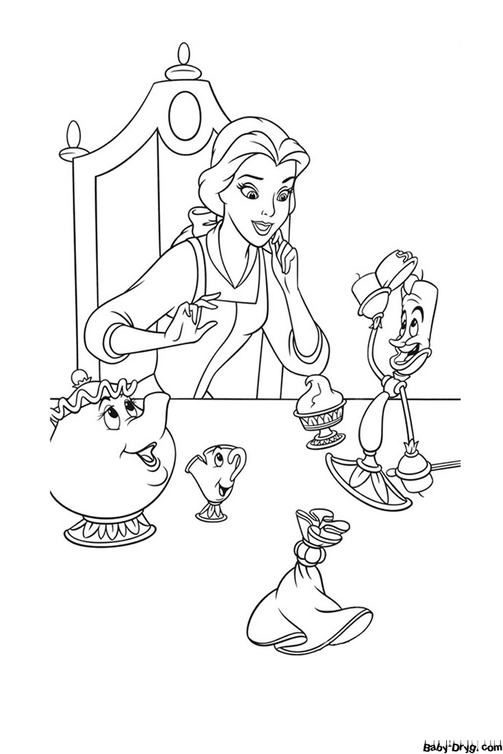 110+ Sleeping Beauty Coloring Pages for Disney Fans 75