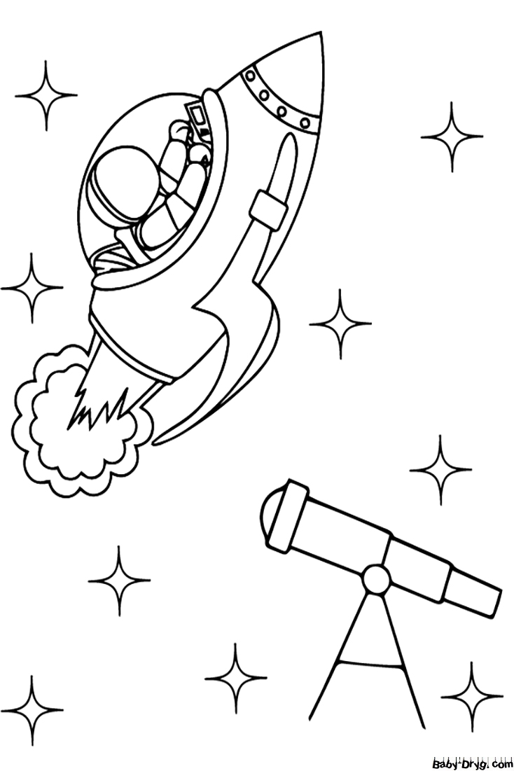 130 Astronaut Coloring Pages for Space Exploration 106