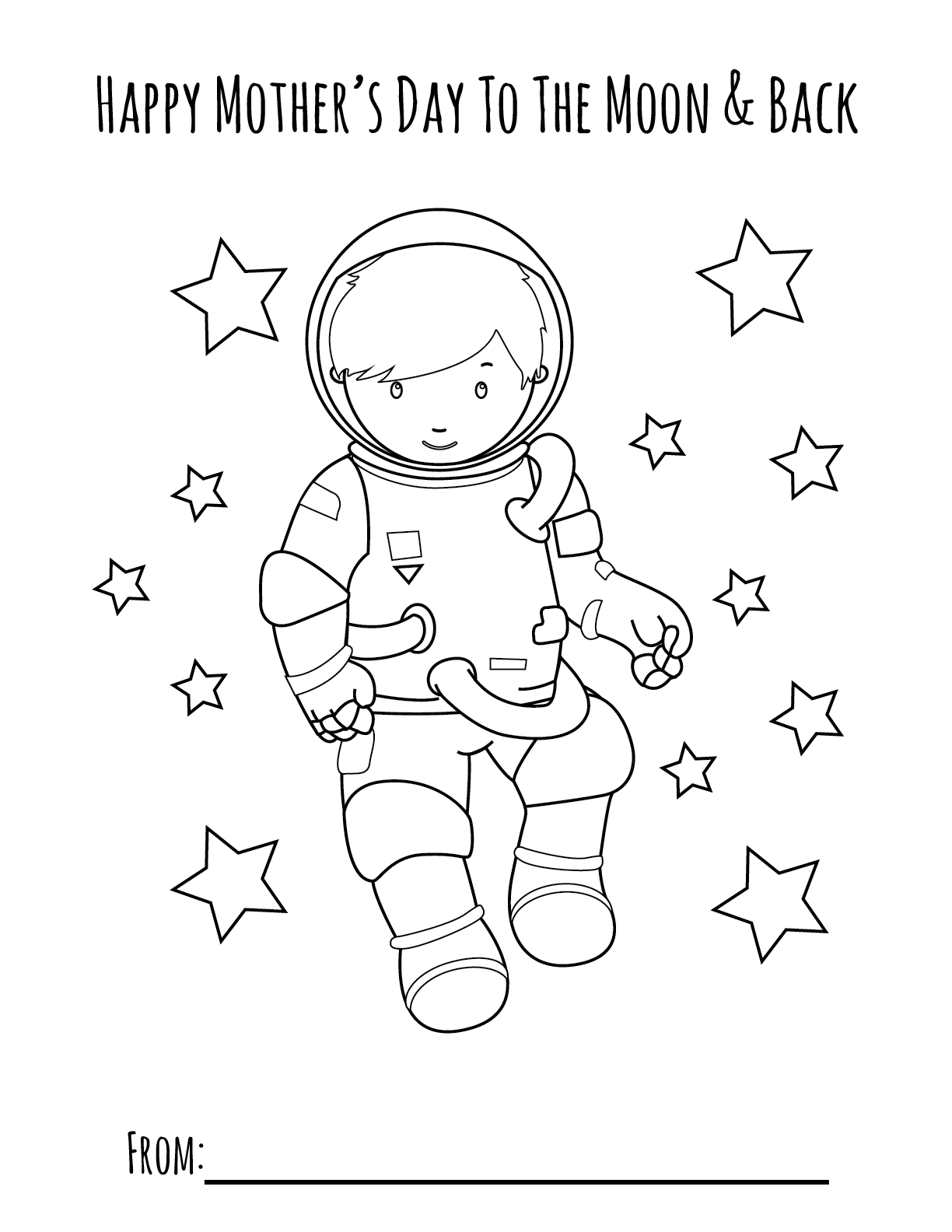 130 Astronaut Coloring Pages for Space Exploration 130