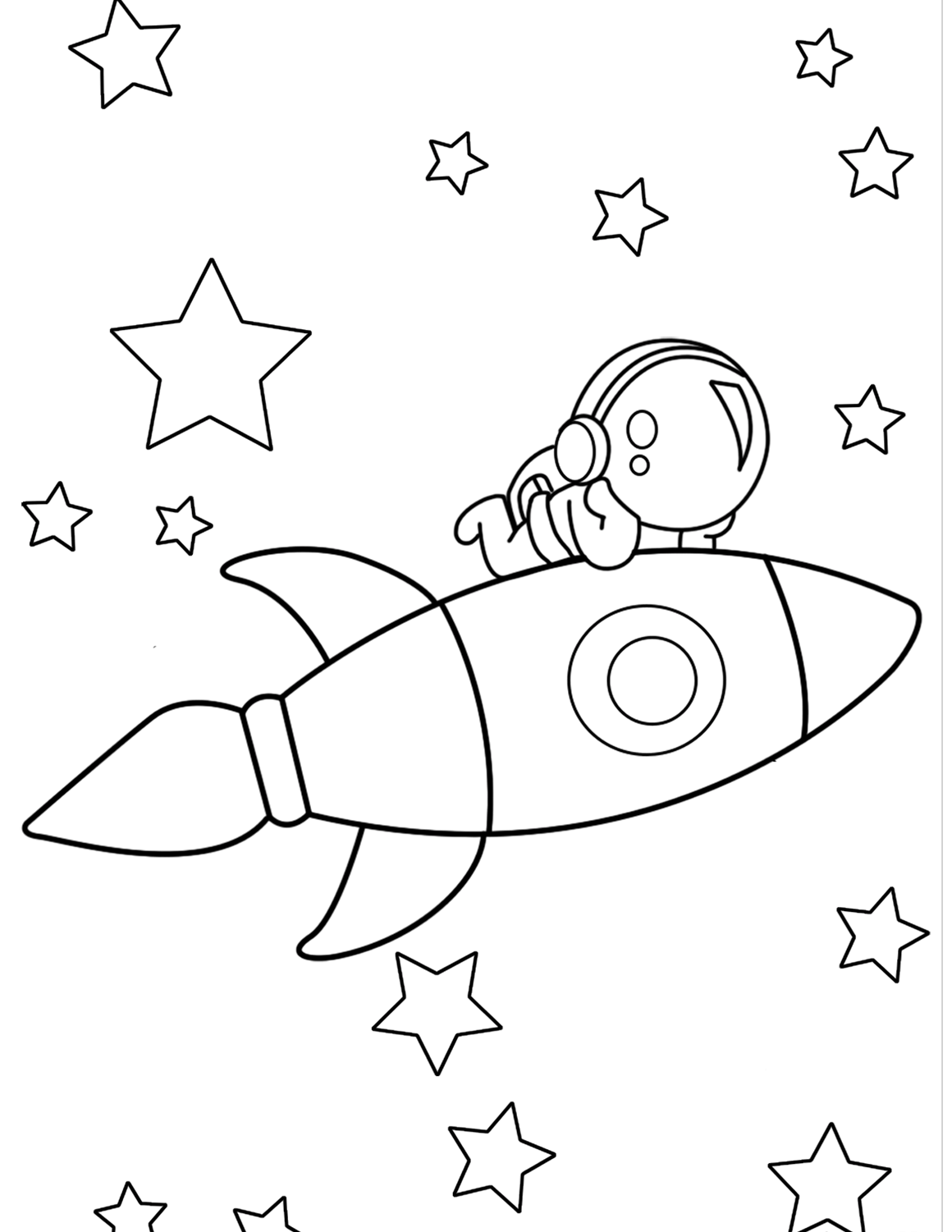 130 Astronaut Coloring Pages for Space Exploration 21