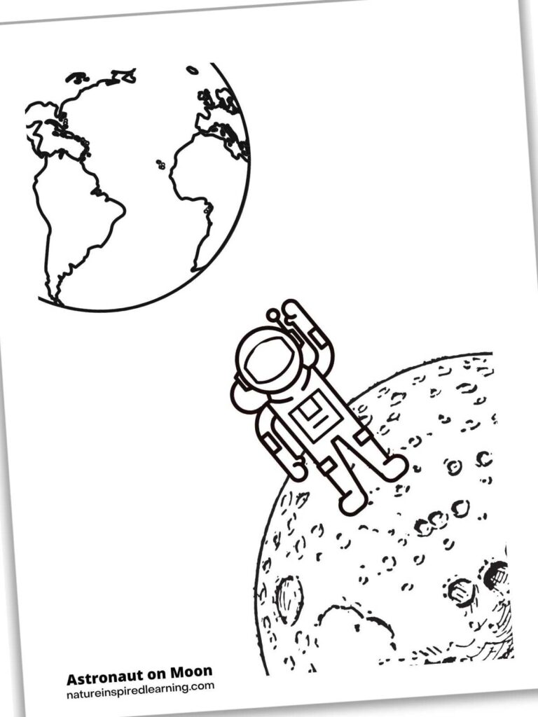 130 Astronaut Coloring Pages for Space Exploration 22