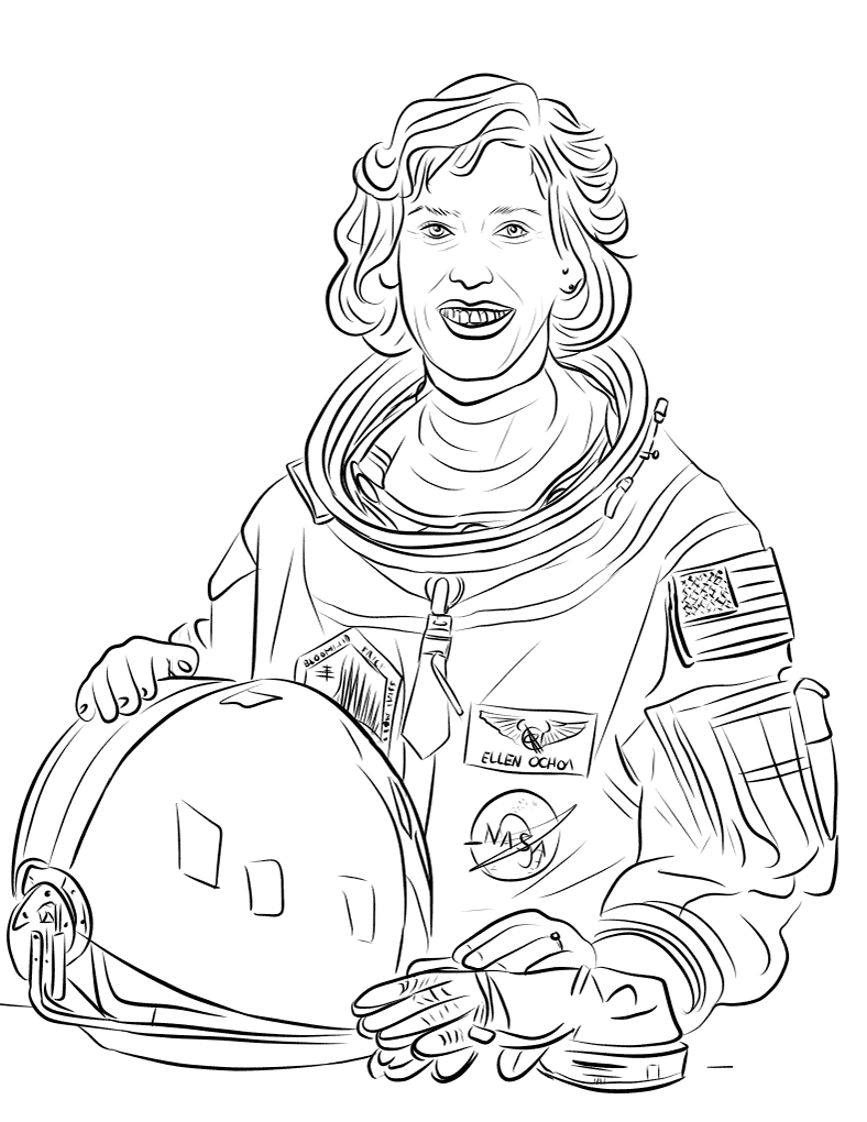 130 Astronaut Coloring Pages for Space Exploration 29