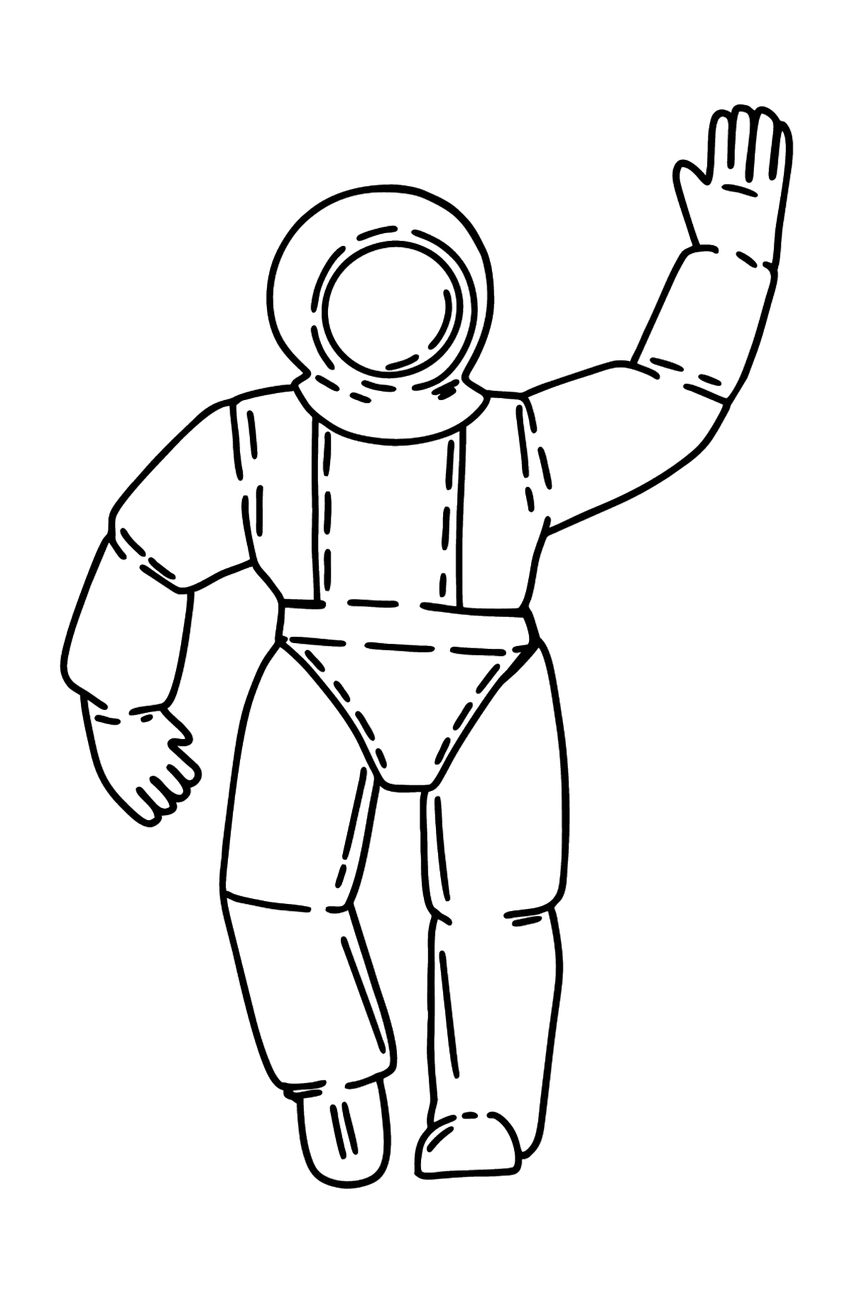 130 Astronaut Coloring Pages for Space Exploration 33