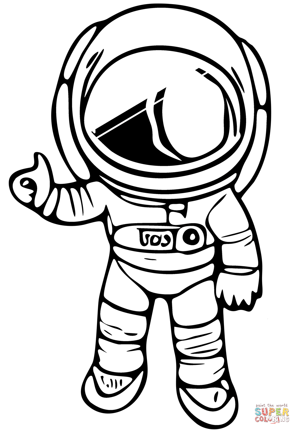 130 Astronaut Coloring Pages for Space Exploration 4