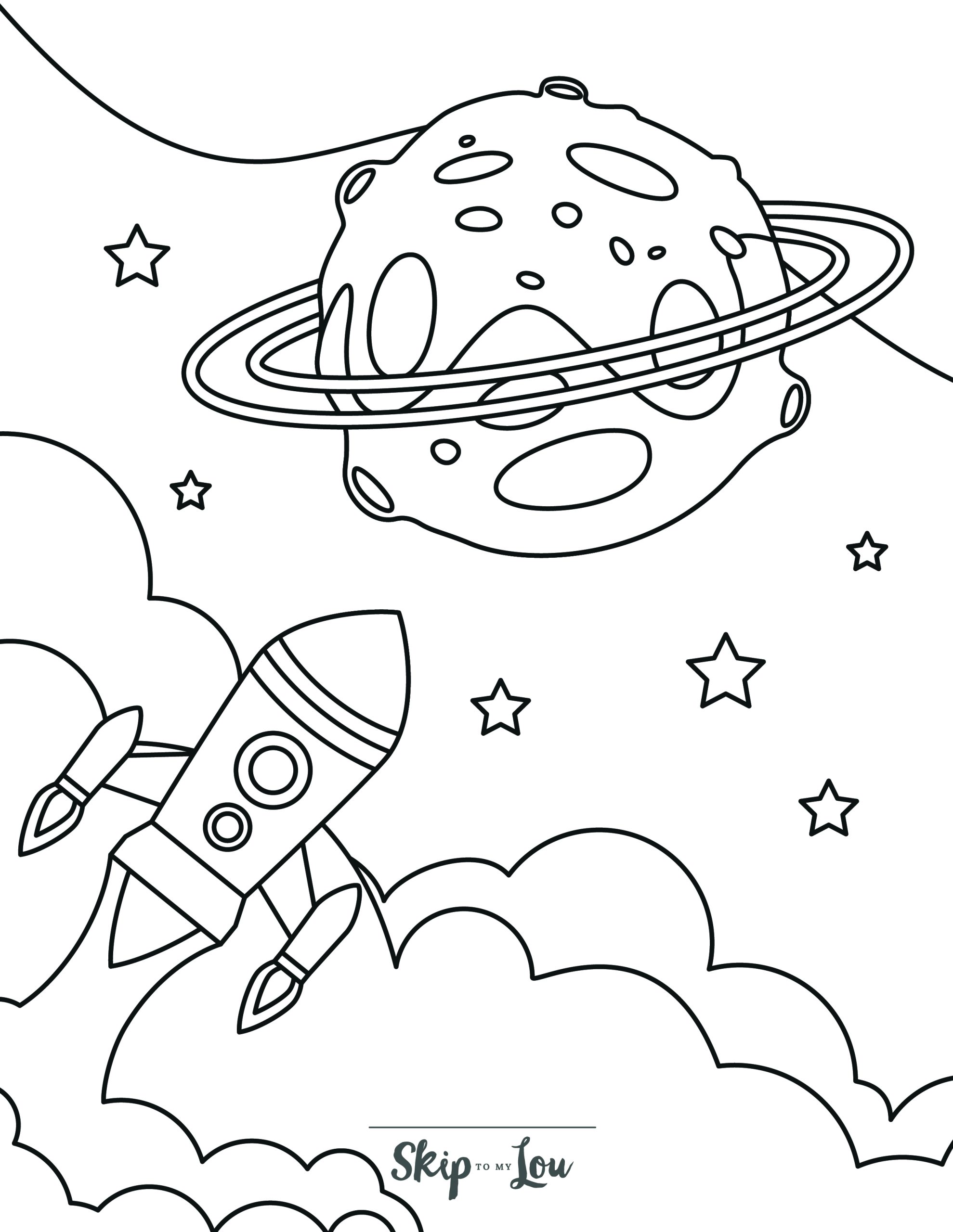 130 Astronaut Coloring Pages for Space Exploration 40