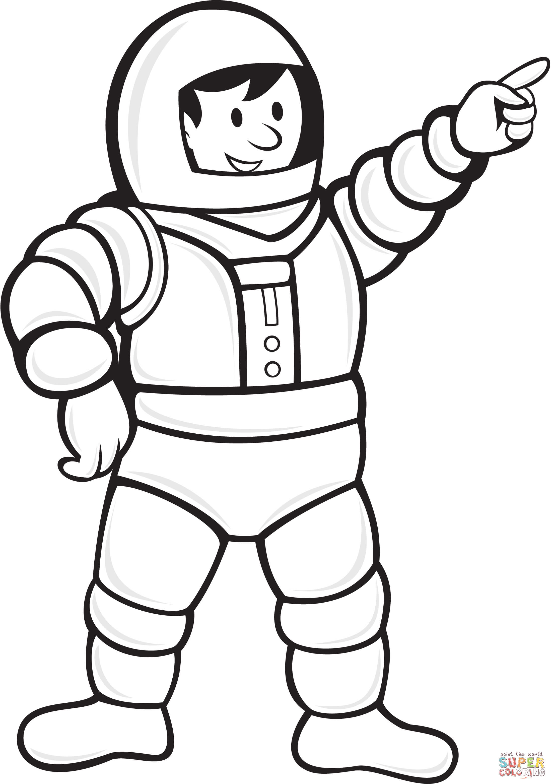 130 Astronaut Coloring Pages for Space Exploration 44