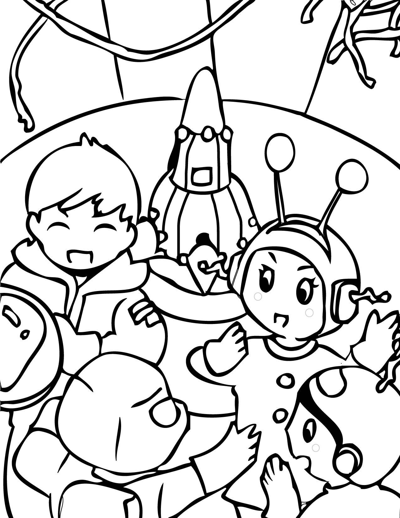 130 Astronaut Coloring Pages for Space Exploration 62