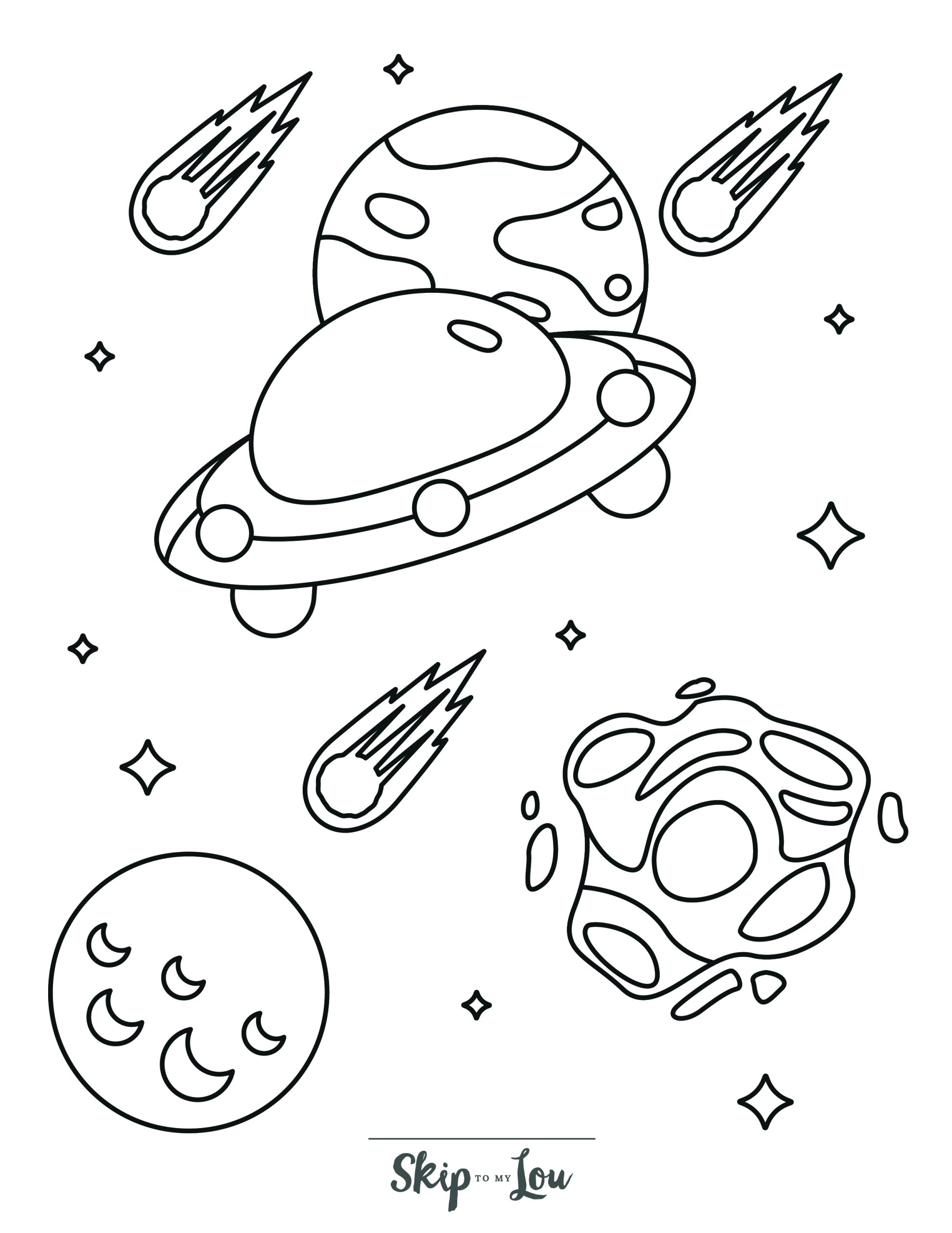 130 Astronaut Coloring Pages for Space Exploration 63