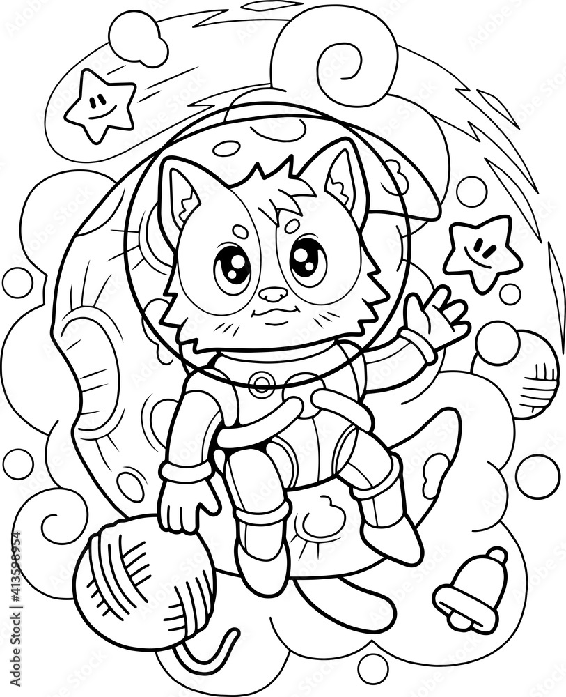 130 Astronaut Coloring Pages for Space Exploration 81