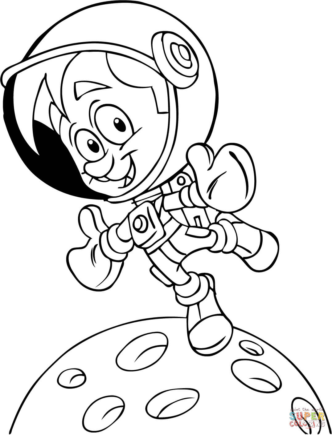 130 Astronaut Coloring Pages for Space Exploration 85