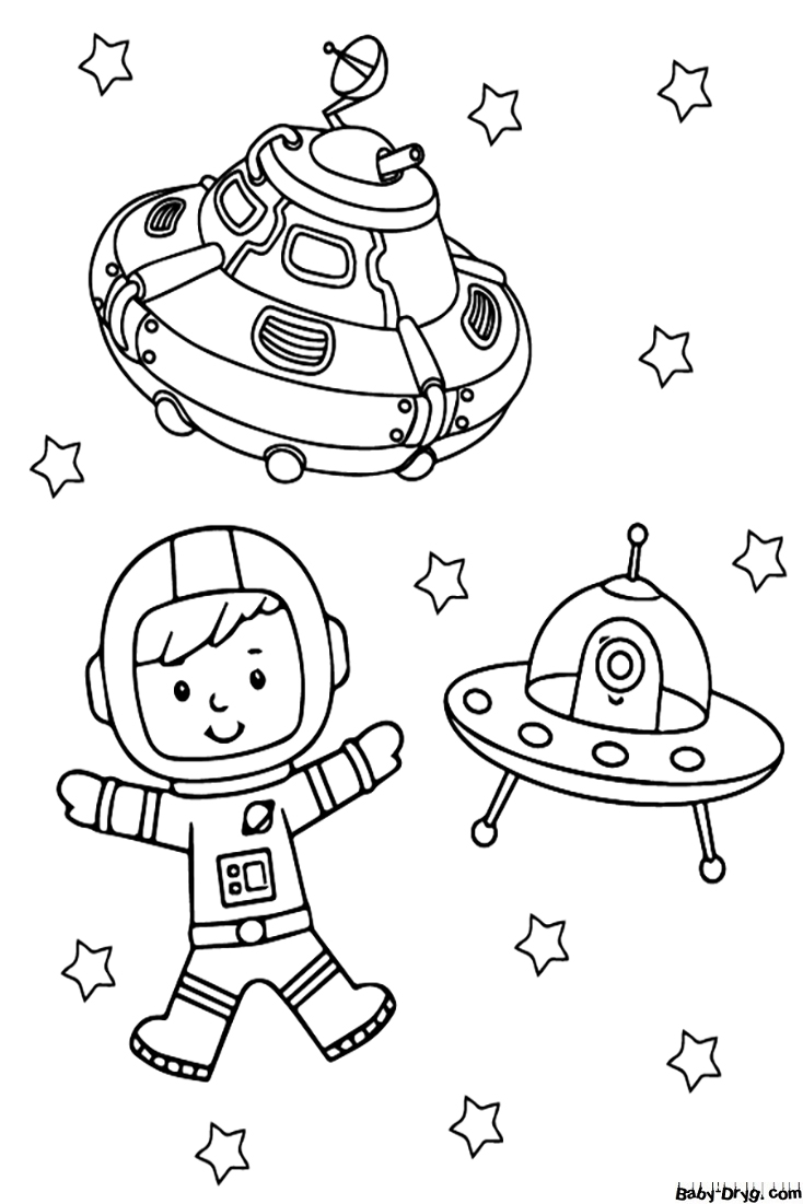 130 Astronaut Coloring Pages for Space Exploration 87